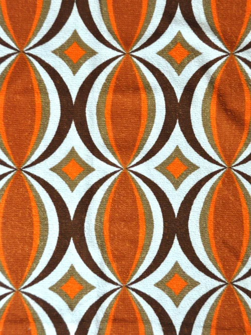 70er Frottee Vorhänge