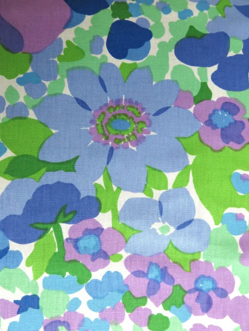 Bild 4 von 70er Blumenstoff