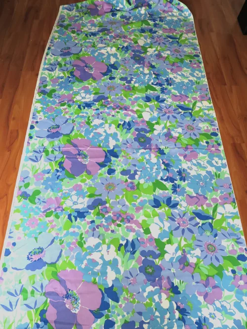 Bild 6 von 70er Blumenstoff