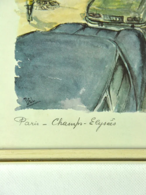 Bild 3 von 60s watercolour print Paris