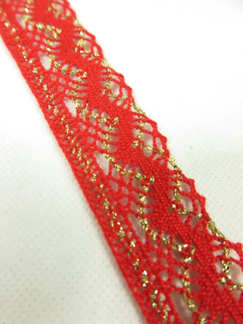 Bild 4 von trenza años 80, cenefa, encaje, trenza