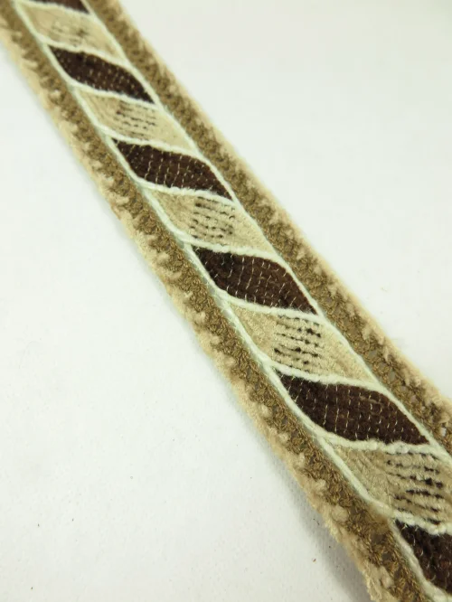 70er Gardinenlitze, Bordüre, Litze, Spitze