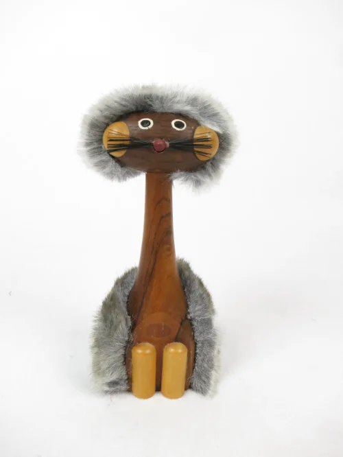 Bild 2 von 70s wooden animal