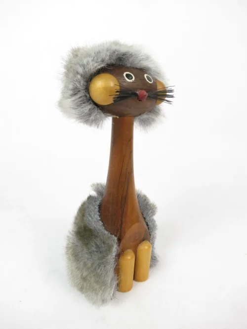 Bild 5 von 70s wooden animal