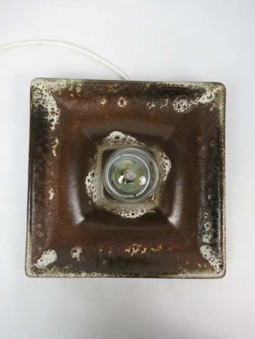 70er Keramiklampe