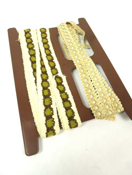 Bild 4 von 70er Borte, Bordüre, Spitze, Litze