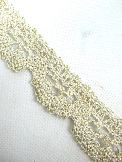 70er Gardinenlitze, Bordüre, Litze, Spitze