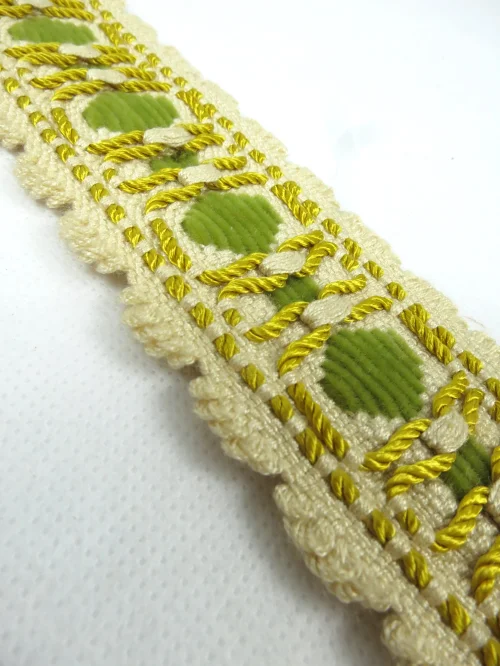 70er Borte, Bordüre, Spitze, Litze