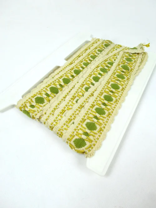 Bild 4 von 70er Borte, Bordüre, Spitze, Litze