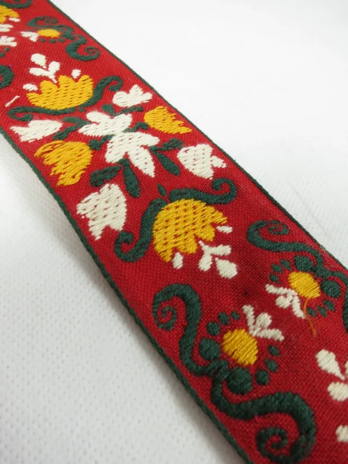 70er Borte, Bordüre, Spitze, Litze, Trachtenborte