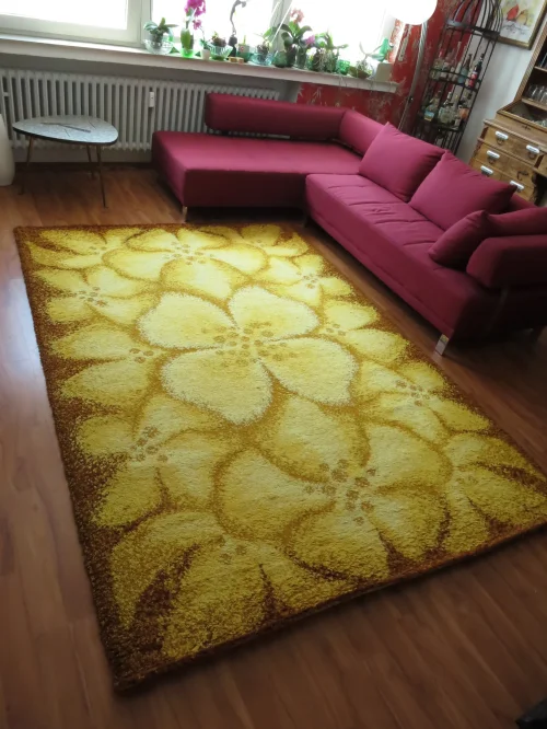 Bild 1 von 70er Vintage Wollteppich 200x300