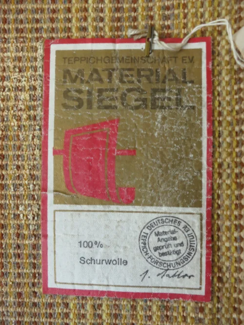 Bild 7 von 70er Vintage Wollteppich 200x300