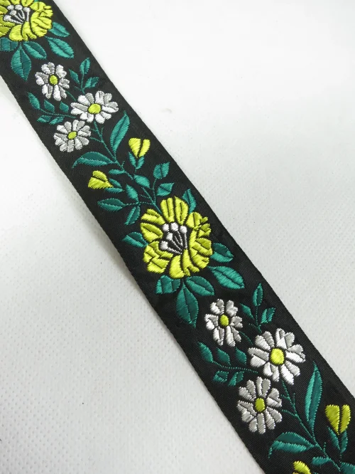 Bild 1 von 60er Blümchenbordüre, Borte, Litze