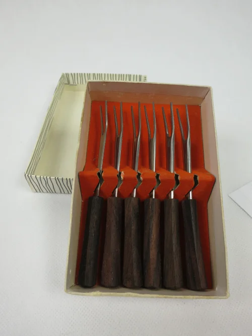 Bild 1 von 70s Party forks 2 prongs Grasoli