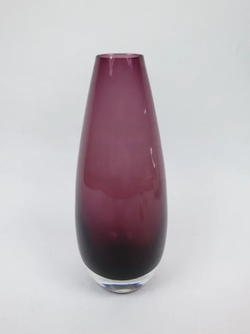 Bild 2 von 60s glass vase smoked glass