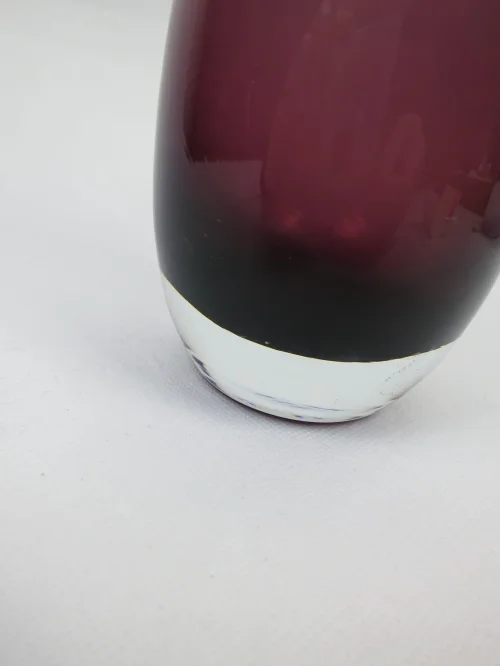 Bild 3 von 60s glass vase smoked glass