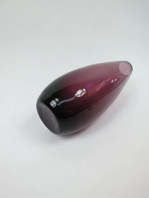 Bild 6 von 60s glass vase smoked glass