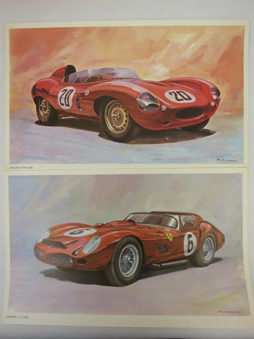 Bild 5 von 60er Auto Mappe: Rennsportwagen 1950 bis 1968