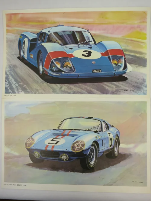 Bild 7 von 60er Auto Mappe: Rennsportwagen 1950 bis 1968