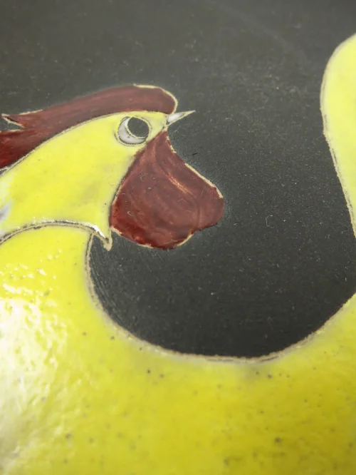 Bild 4 von 50s wall plate Ruscha ceramic cock