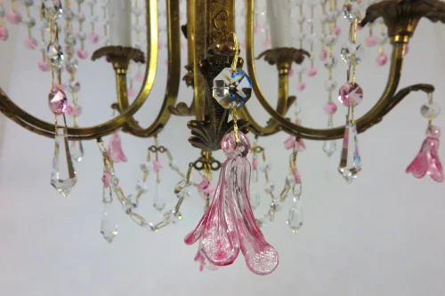 Bild 4 von 30's Italian crystal chandelier