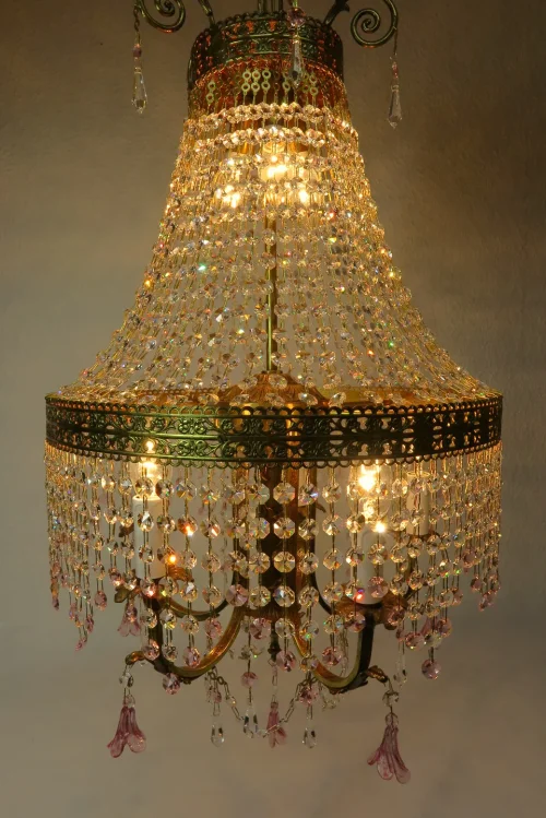 Bild 7 von 30's Italian crystal chandelier