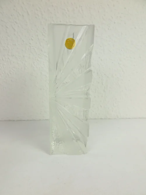 70er Vase Bleikristall