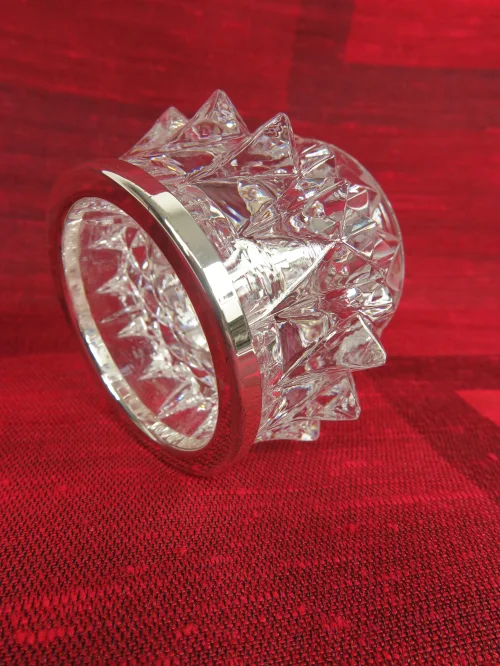 Bild 4 von 70's candlestick lead crystal