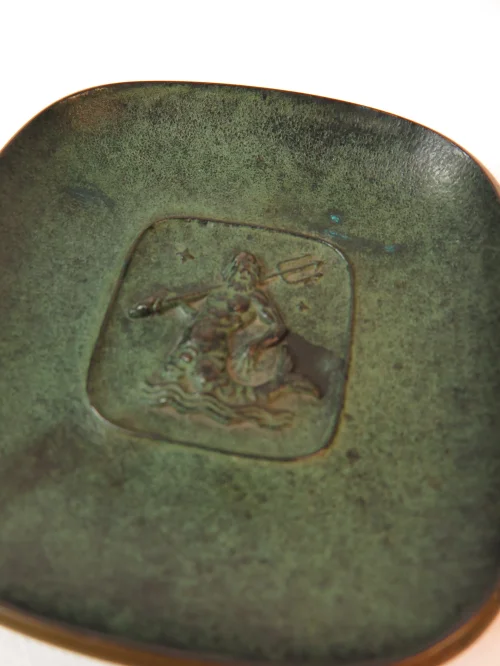 Bild 5 von 60er Messingbild Wassermann