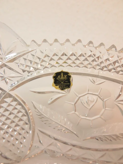 Bild 3 von coupe à fruits de 50 en cristal au plomb pressé