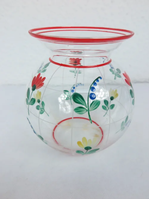 Bild 2 von 60er Vase Handbemahlt