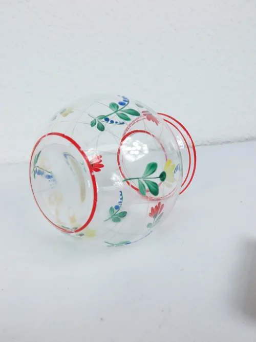 Bild 3 von 60er Vase Handbemahlt