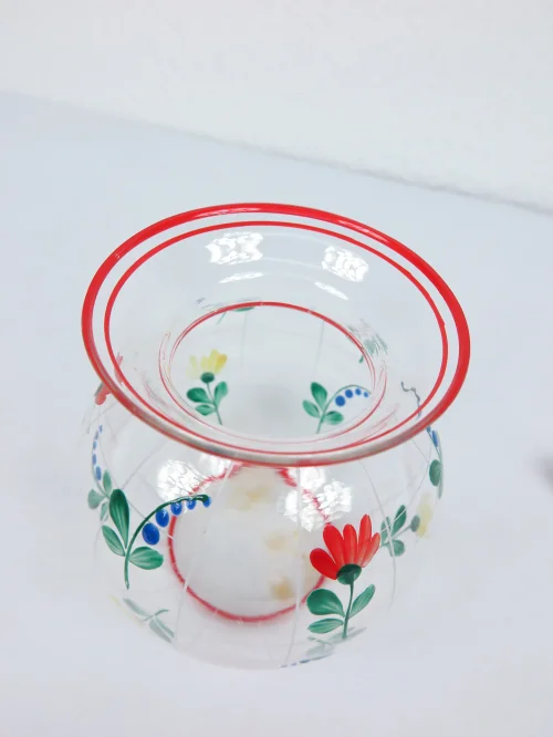 Bild 4 von 60er Vase Handbemahlt