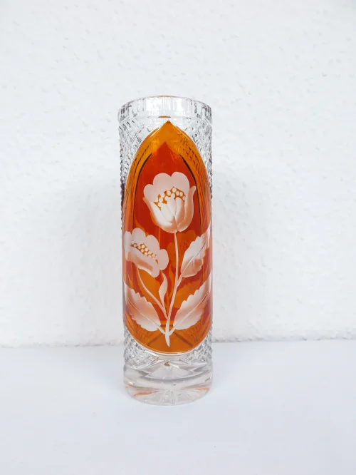 70er Kristallvase Julia