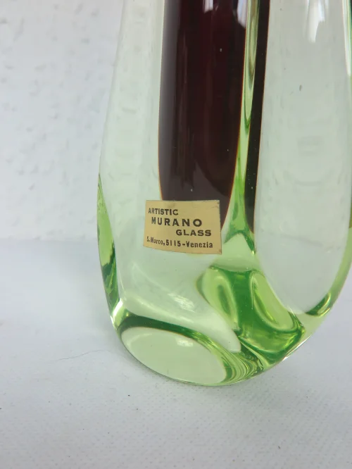 Bild 2 von 70er Glasvase Murano