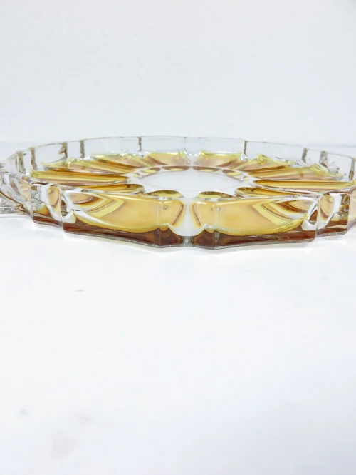 Bild 2 von Runde 70er Glas-Servierplatte