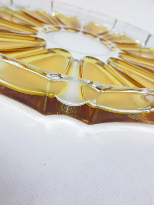 Bild 5 von Runde 70er Glas-Servierplatte