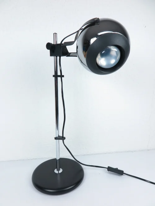 Bild 1 von 70er Chrom Schreibtischlampe DBGM