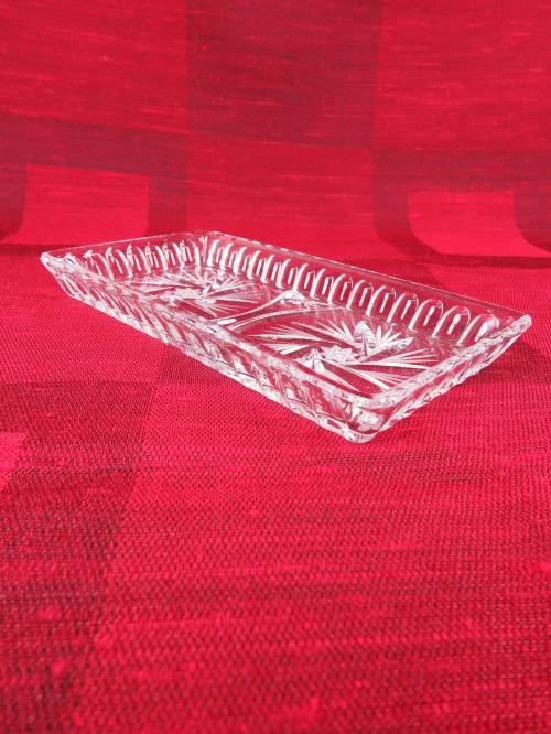 Bild 3 von 50er Servierplatte Kristallglas, Kabarett, Beilagenschale