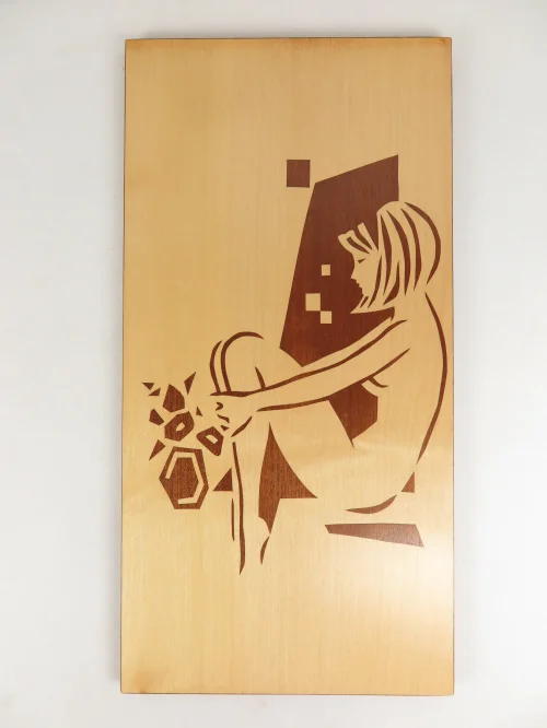 Bild 1 von 50er Holzbild