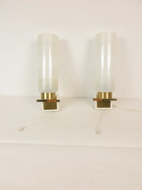 60er Wandlampen Paar