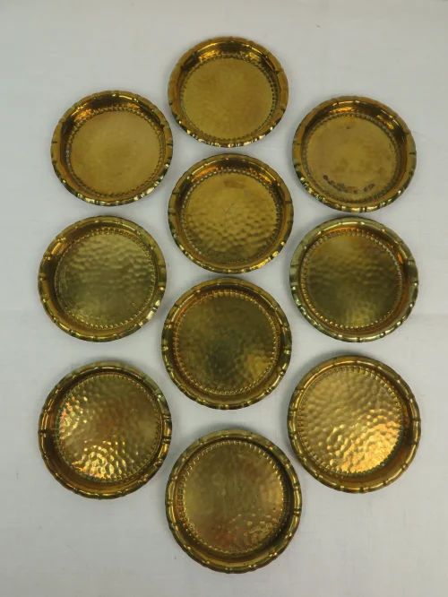 Bild 2 von 20er Jugendstil Gläser Untersetzer 10 Stück Set "Gekaico"