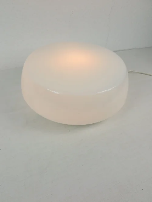 60er Wandlampe, Nurglasleuchte