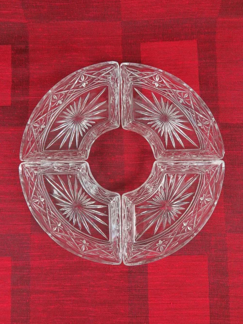 60s bowls crystal glass