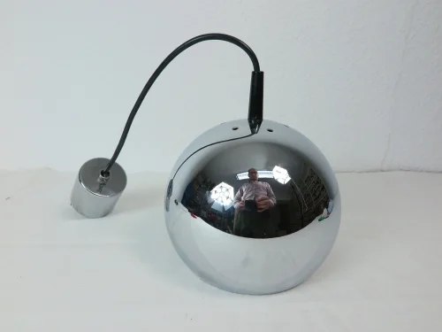 Bild 5 von 70er Kugellampe Chrom