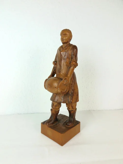 Bild 1 von 70er Holzfigur
