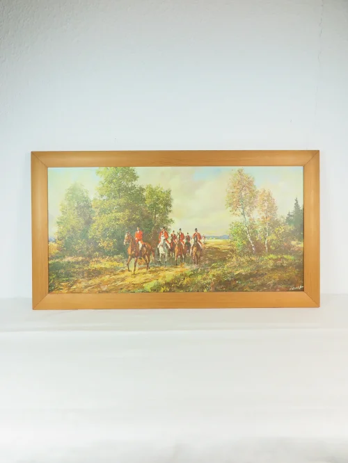 Bild 1 von 70er Bild Reiter mit Pferden