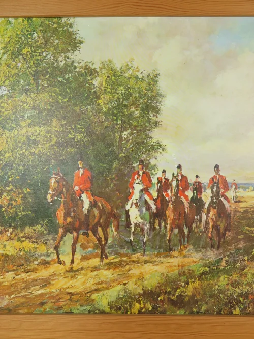 Bild 3 von 70er Bild Reiter mit Pferden