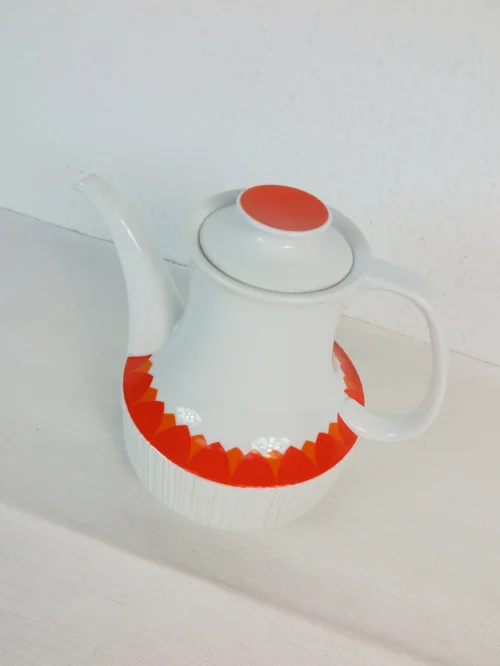 Bild 2 von 70er Kaffekanne Thomas Orange