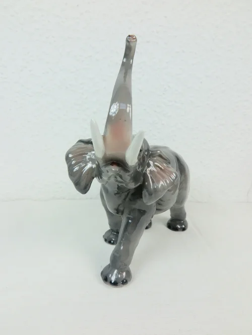 Bild 2 von 60er Porzellan Elefant